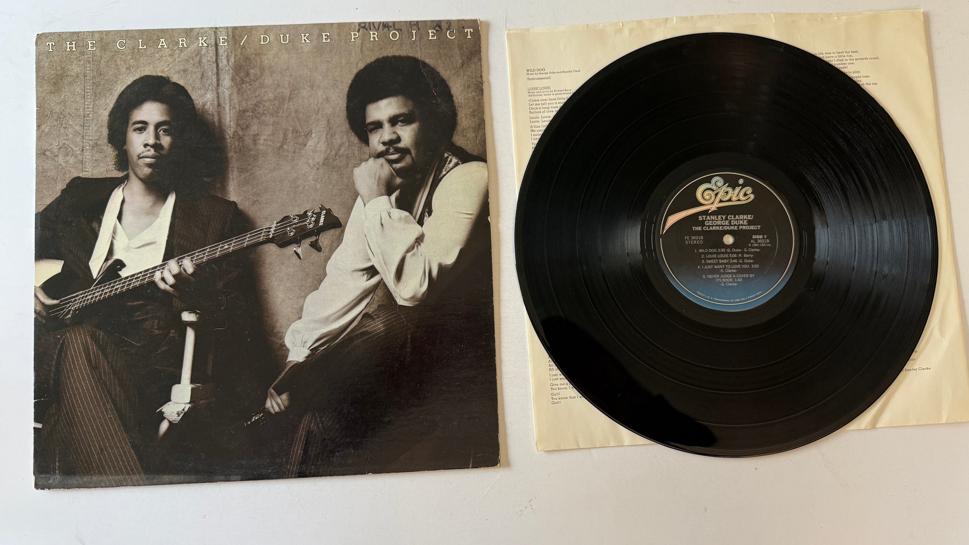 Stanley Clarke/George Duke The Clarke / Duke Project Used Vinyl LP VG+\VG