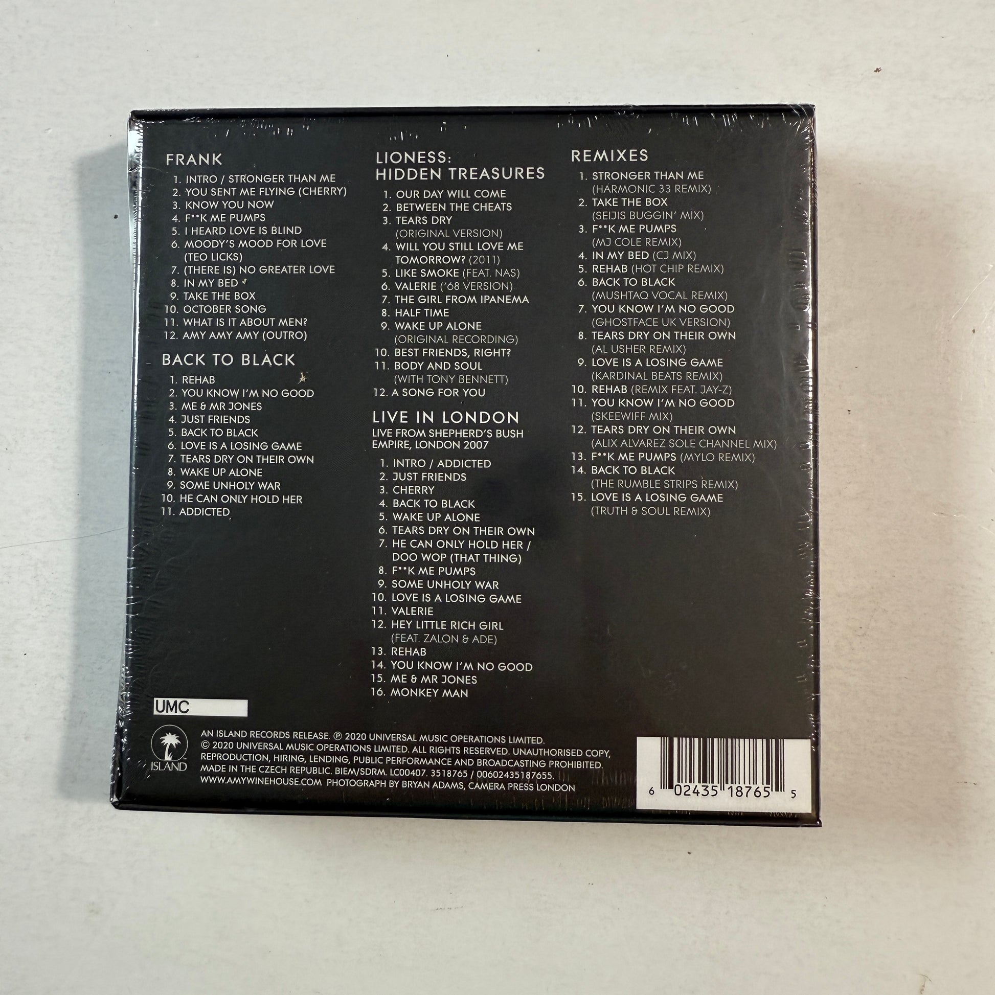 Amy Winehouse The Collection New CD Box Set M\M