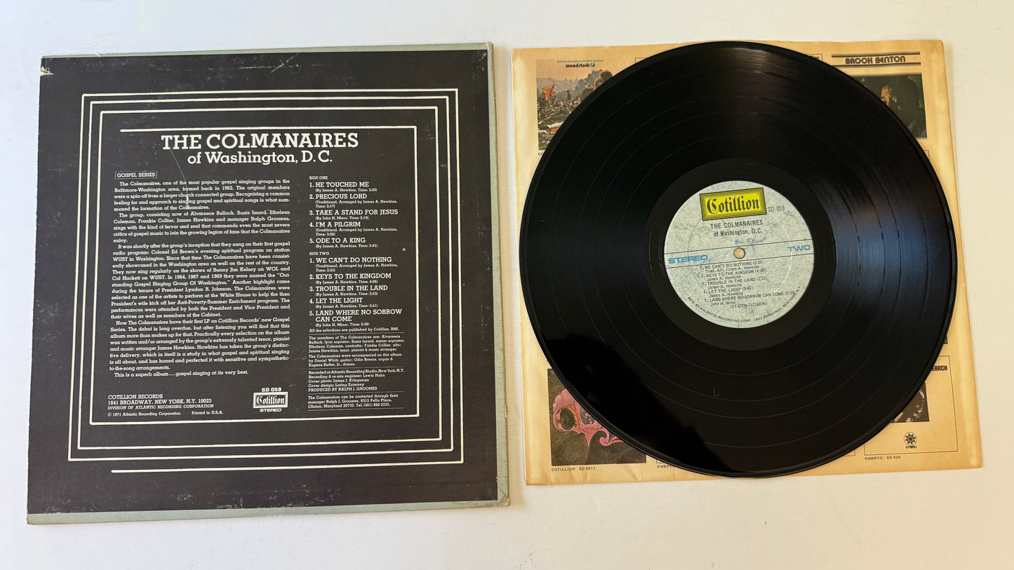 The Colmanaires The Colmanaires Of Washington, D.C. Used Vinyl LP VG+\VG