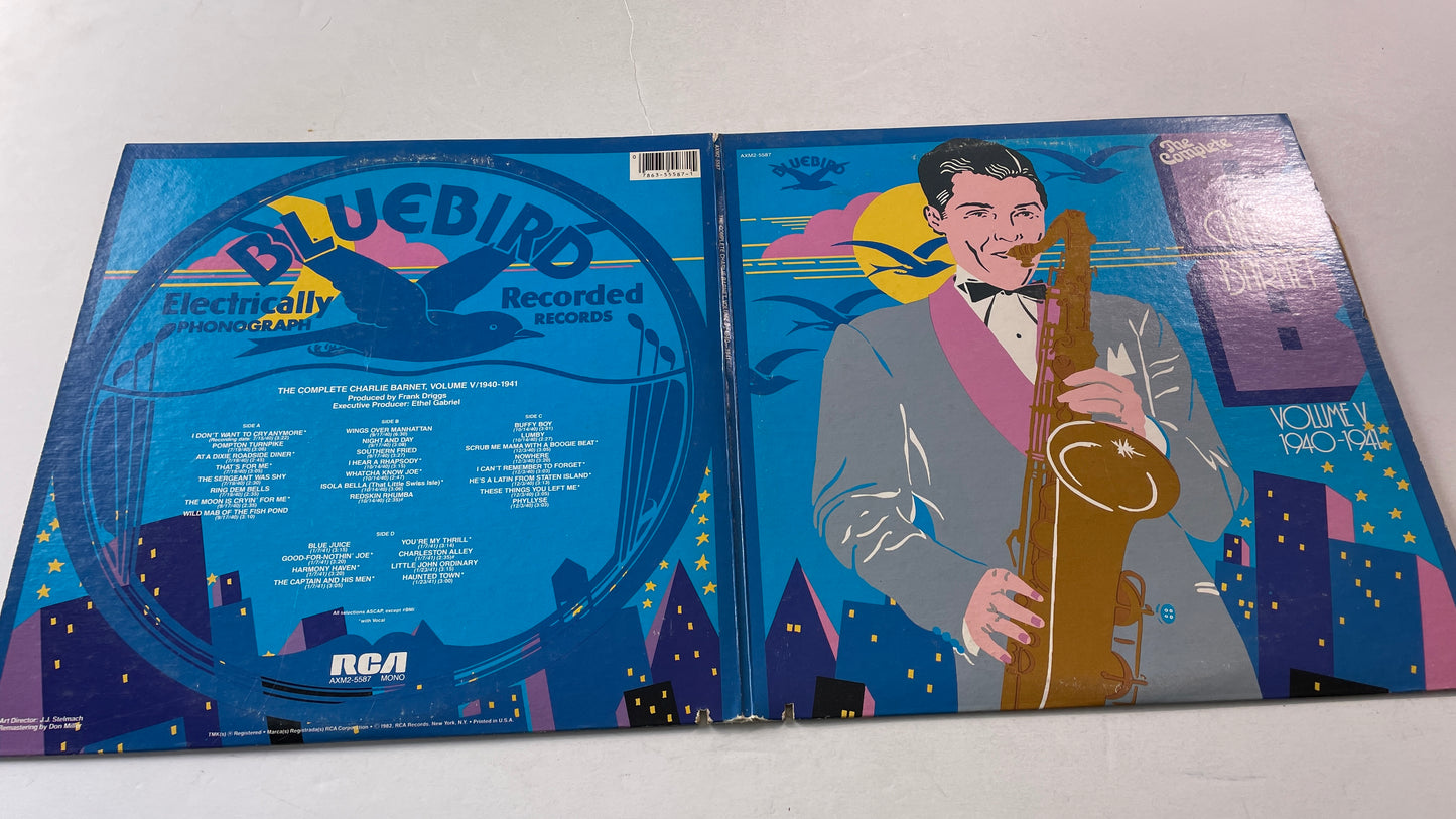 Charlie Barnet The Complete Charlie Barnet, Volume V 1940-1941 Used Vinyl 2LP VG+\VG+