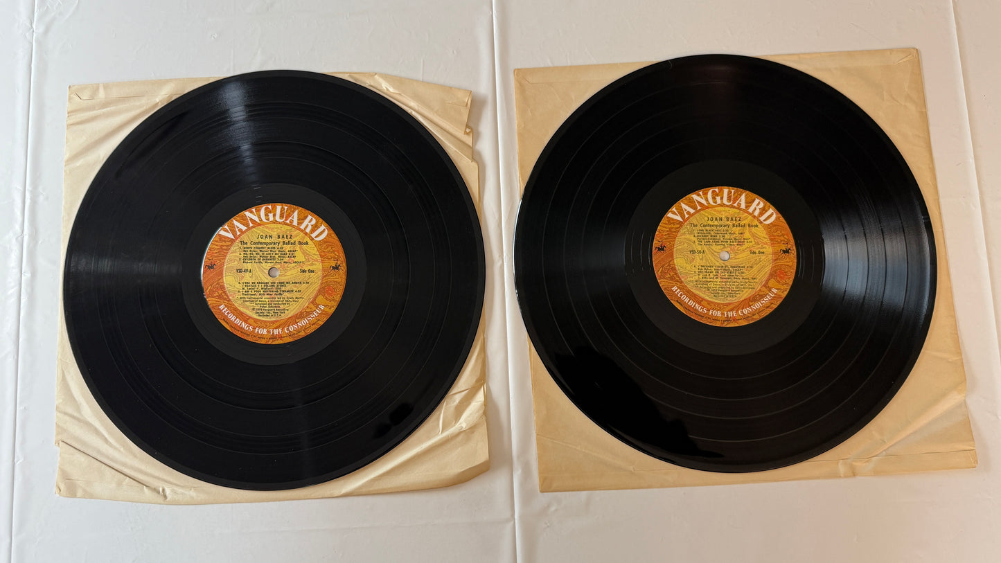 Joan Baez The Contemporary Ballad Book Used Vinyl LP VG\VG