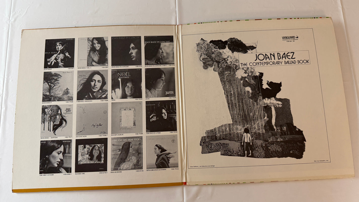 Joan Baez The Contemporary Ballad Book Used Vinyl LP VG\VG