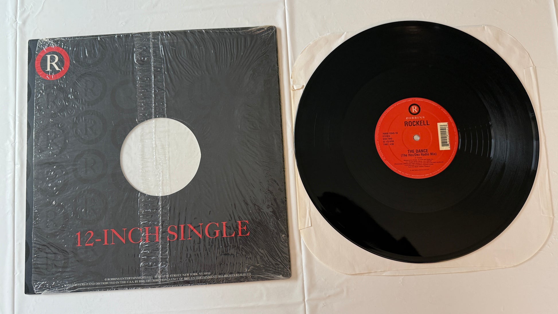 Rockell The Dance (The Hex / Dez Remixes) 12" Used Vinyl Single VG\VG+