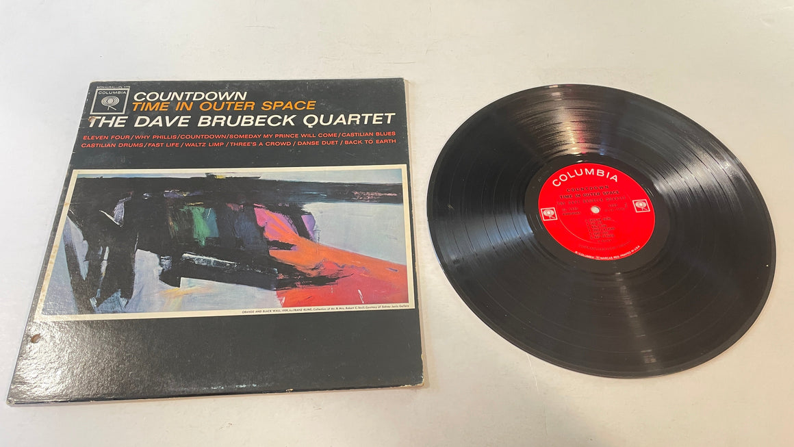 The Dave Brubeck Quartet Countdown Time In Outer Space Used Vinyl LP VG+\G+