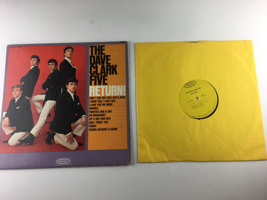 The Dave Clark Five The Dave Clark Five Return! Used Vinyl LP VG\G+ Black