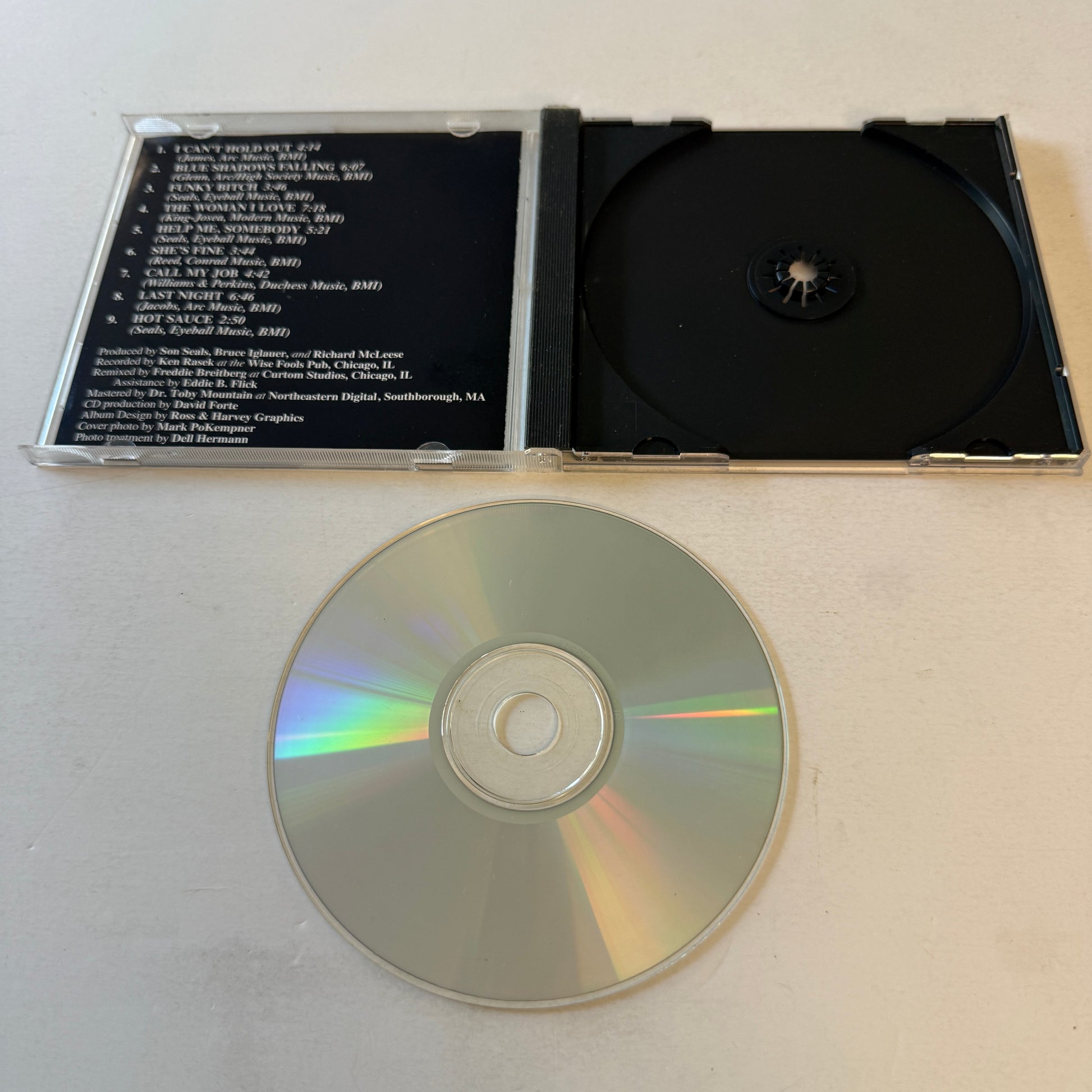 Brian Setzer Orchestra The Dirty Boogie Used CD VG+\VG+