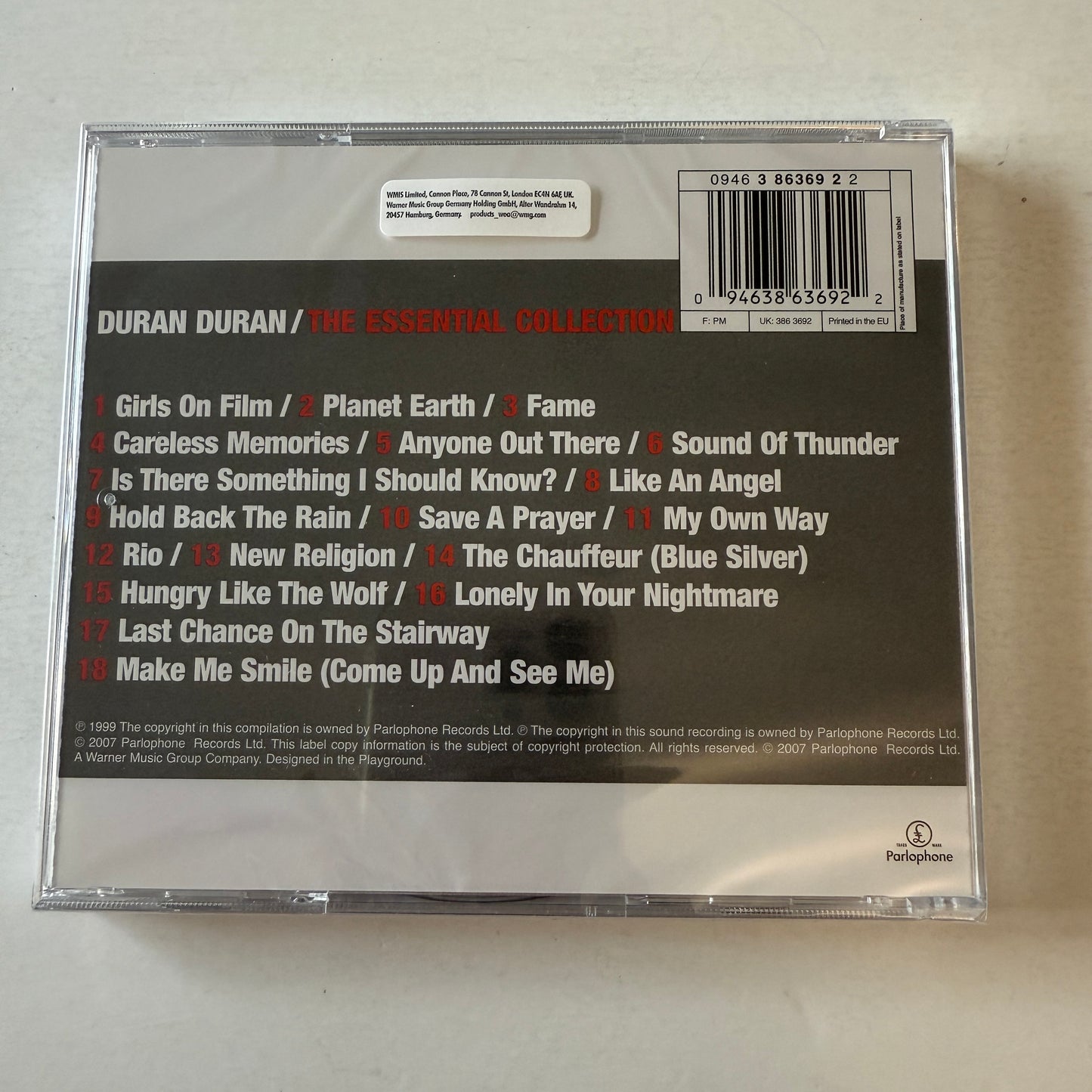 Duran Duran The Essential Collection New Sealed CD M\VG