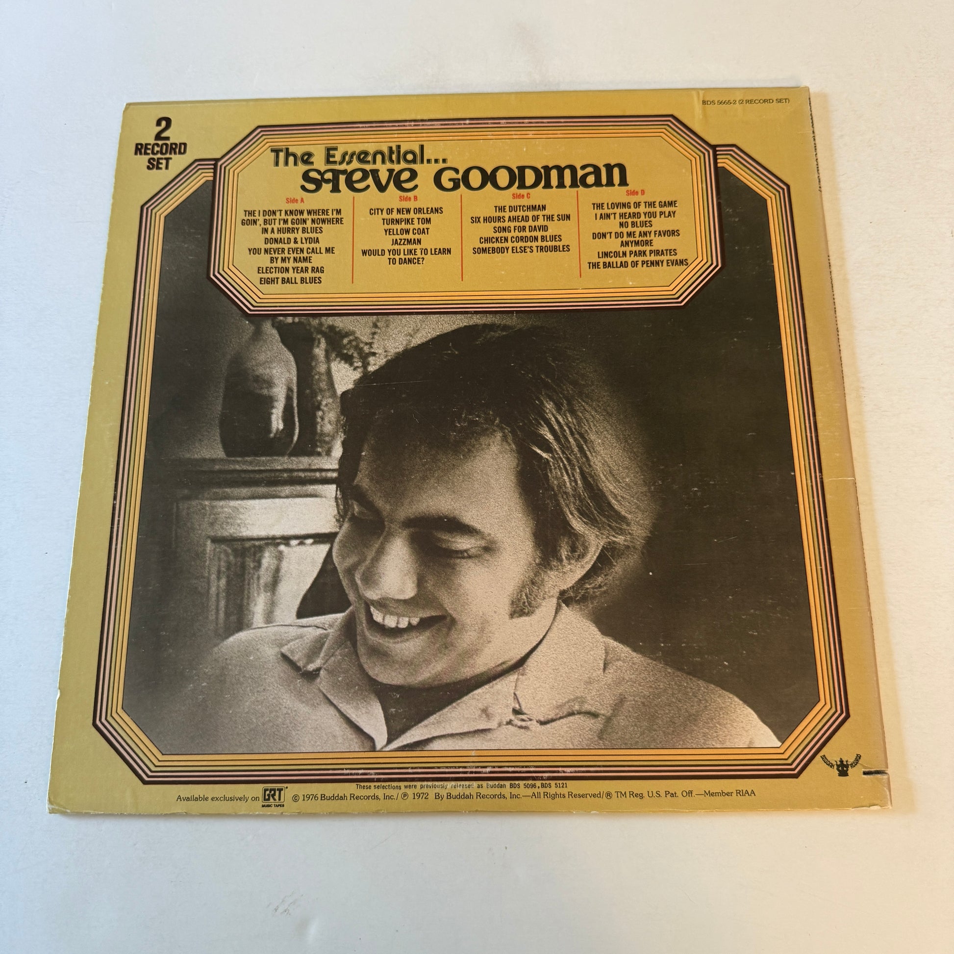 Steve Goodman The Essential...Steve Goodman Used Vinyl 2LP VG+\VG