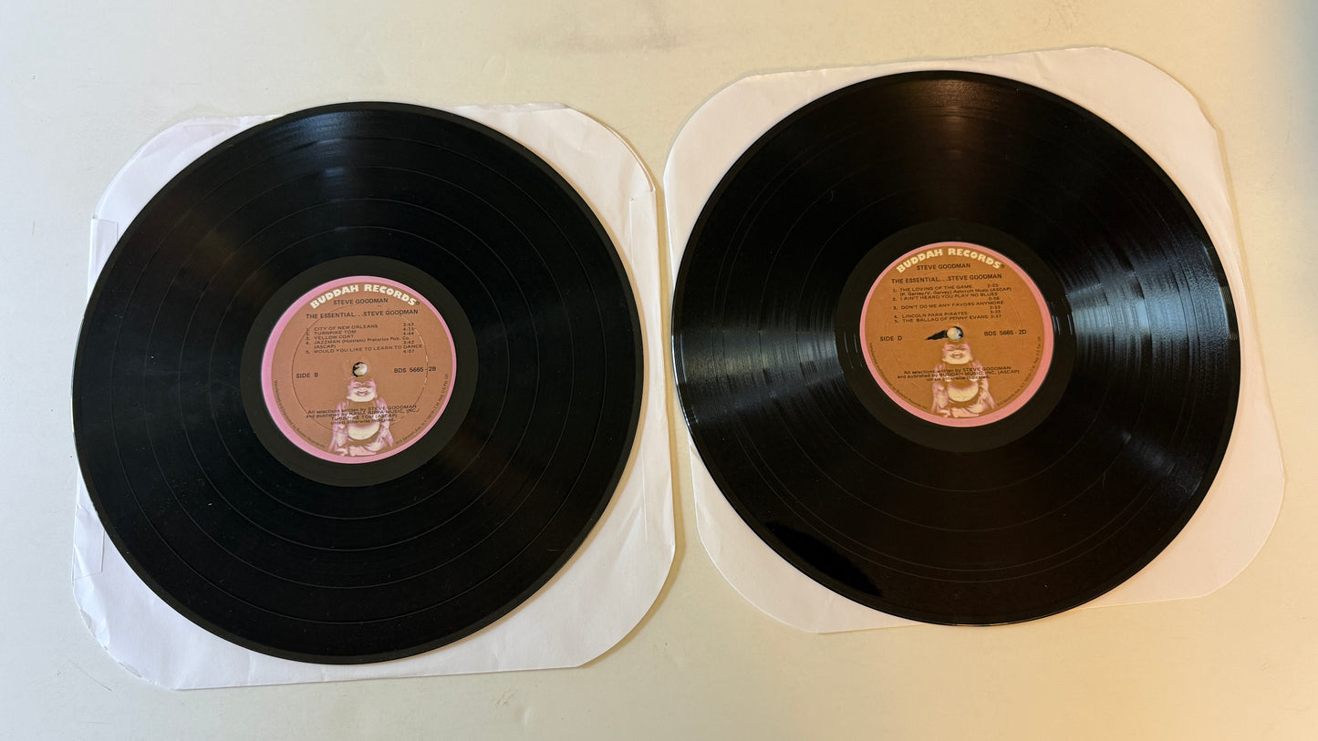 Steve Goodman The Essential...Steve Goodman Used Vinyl 2LP VG+\VG