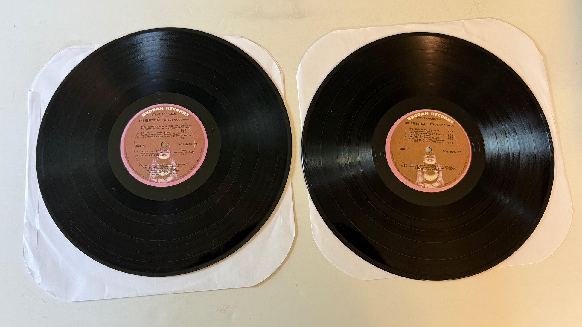 Steve Goodman The Essential...Steve Goodman Used Vinyl 2LP VG+\VG