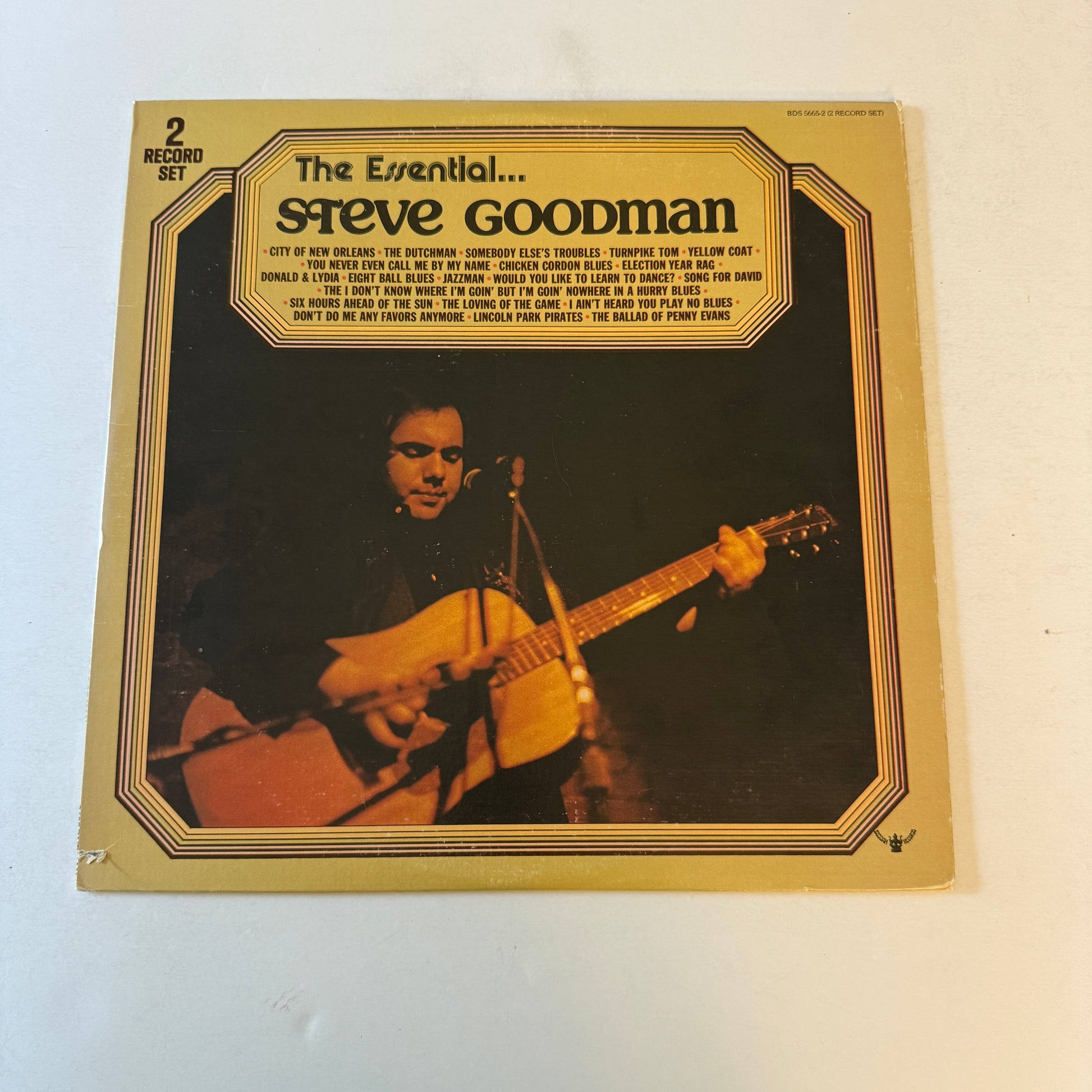Steve Goodman The Essential...Steve Goodman Used Vinyl 2LP VG+\VG