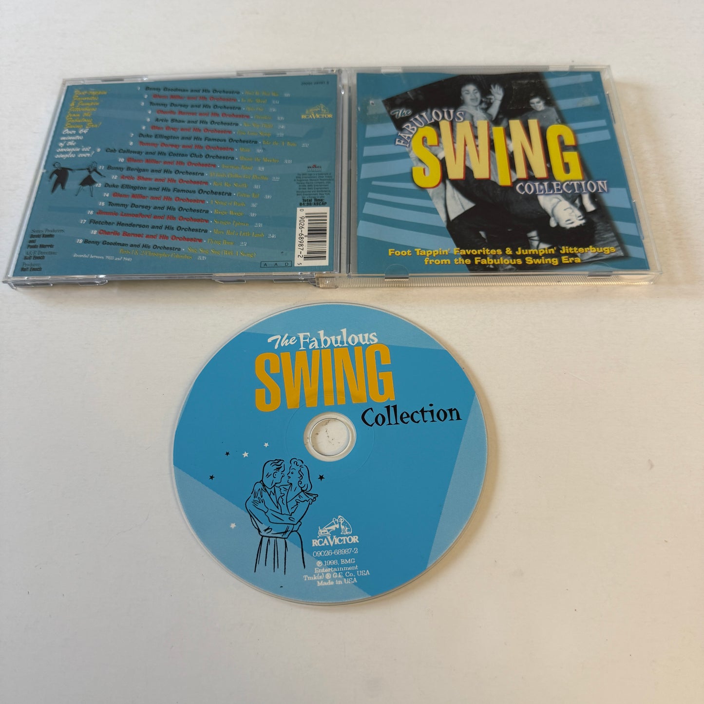 Various The Fabulous Swing Collection Used CD VG+\VG