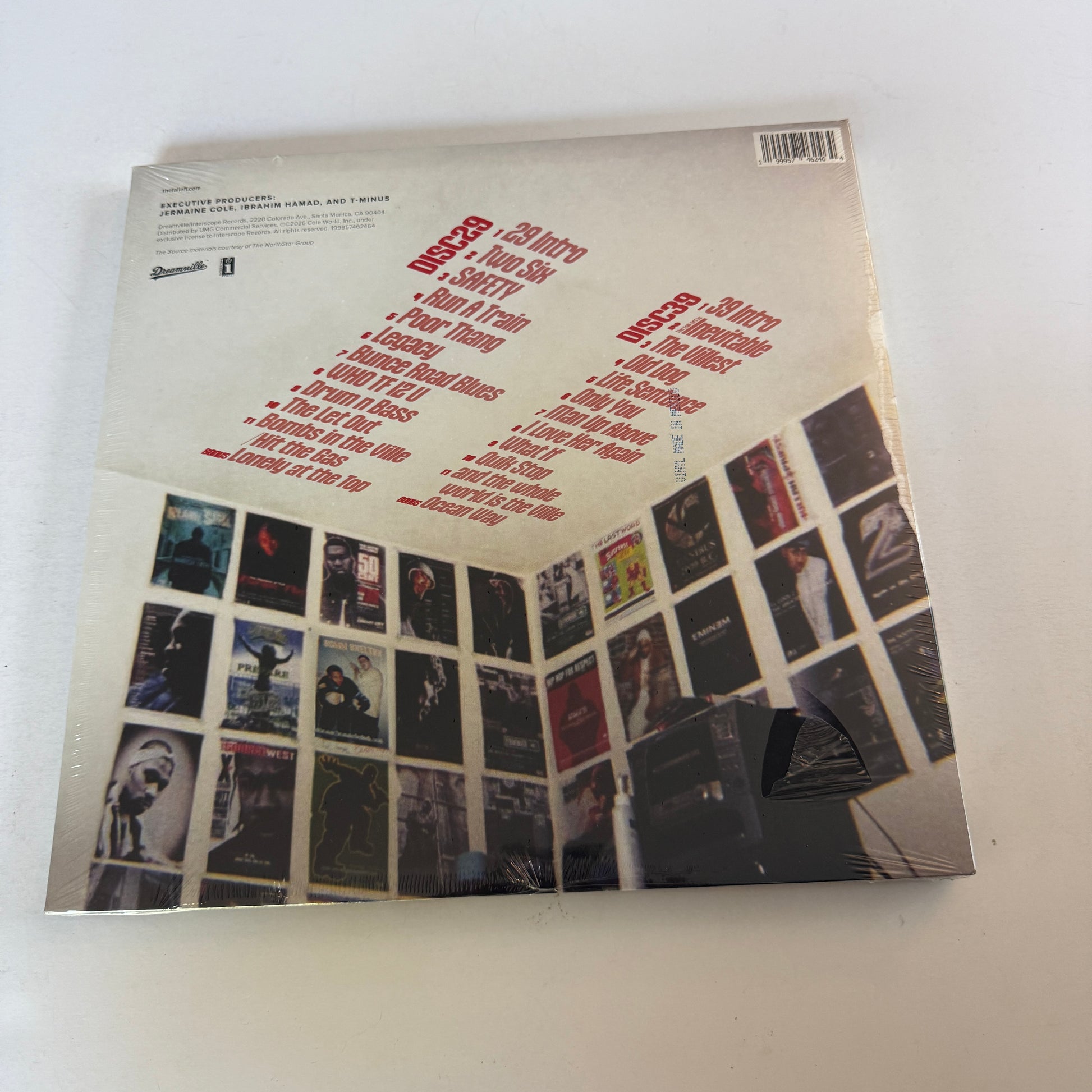 J. Cole The Fall-Off New Colored Vinyl 4LP M\M