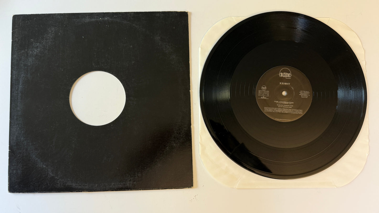 Xzibit The Foundation Used Vinyl 12" Single VG+\VG
