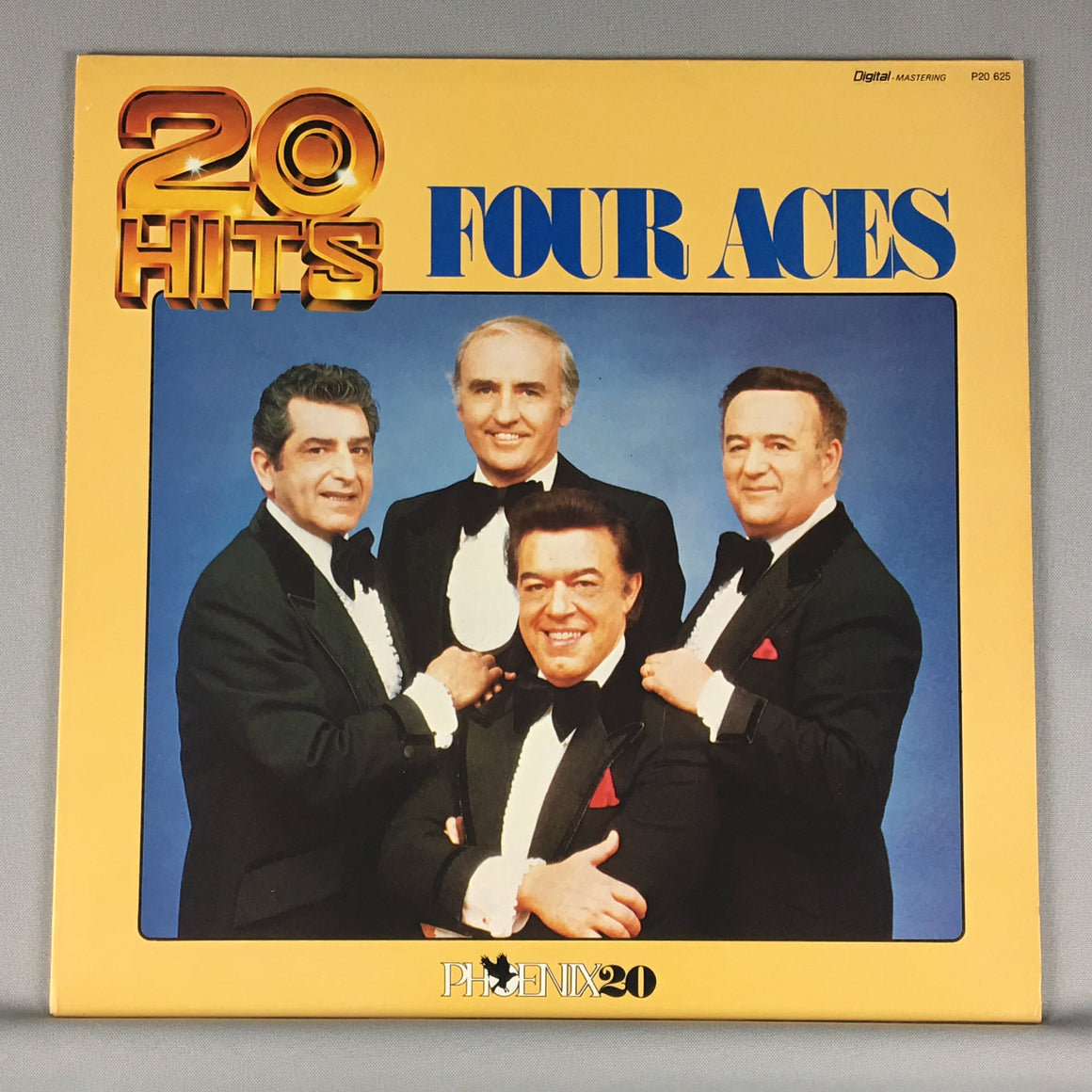 The Four Aces ‎ 20 Hits Orig Press Used Vinyl LP VG+\VG+