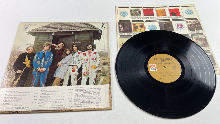 The Flying Burrito Bros The Gilded Palace Of Sin Used Vinyl LP VG+\VG