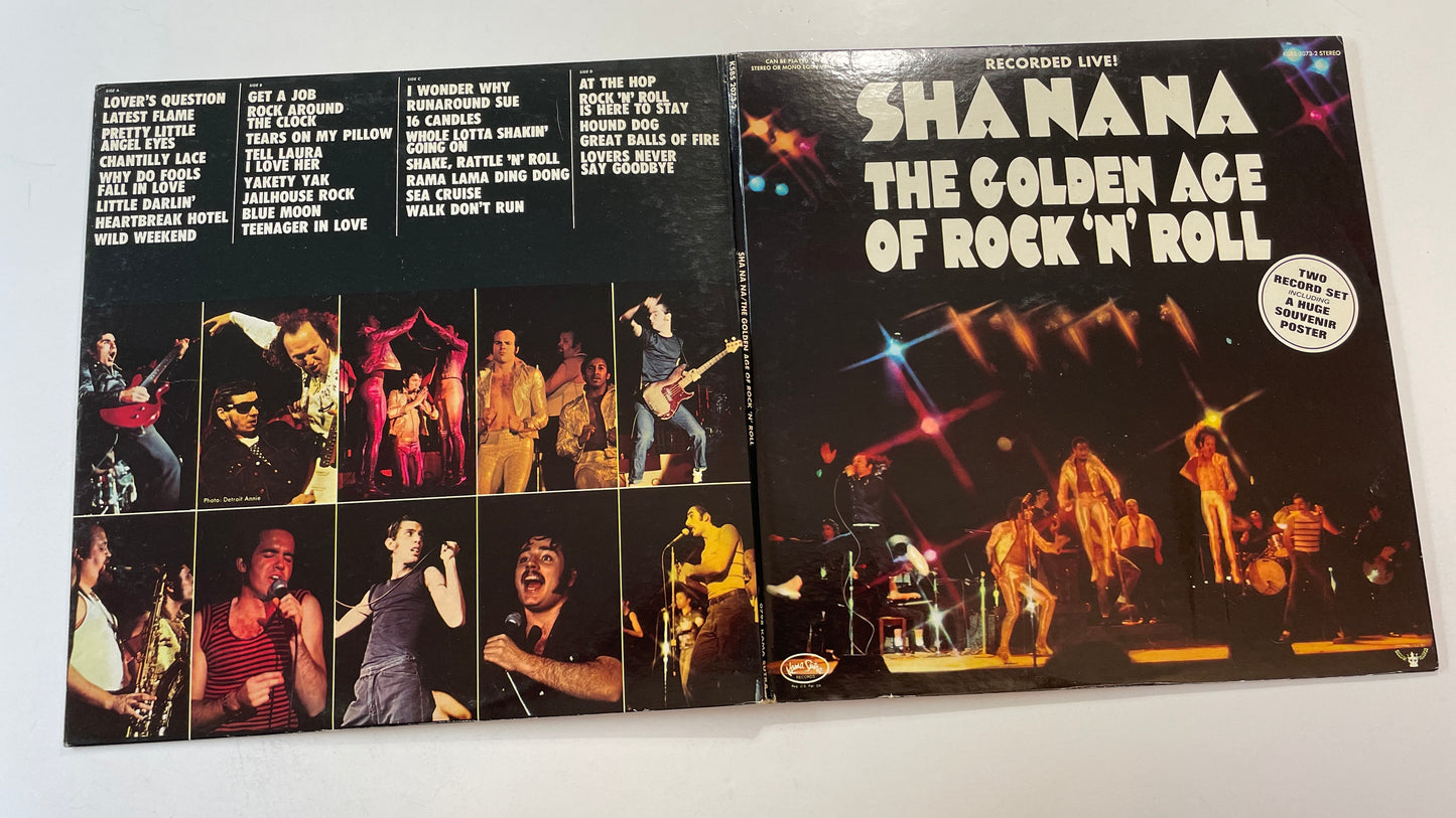 Sha Na Na The Golden Age Of Rock 'N' Roll Used Vinyl 2LP VG+\VG