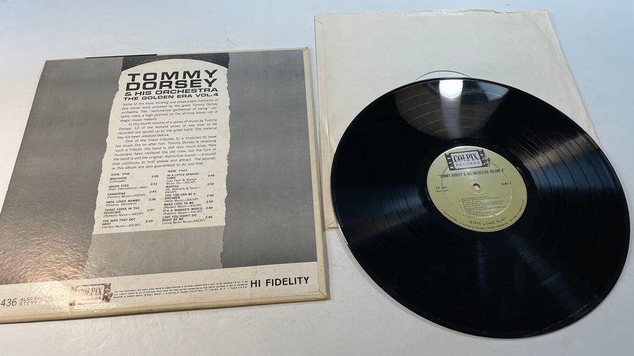 Tommy Dorsey And His Orchestra The Golden Era Volume 4 Used Vinyl LP VG+\VG