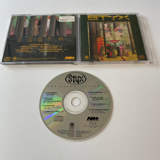 Styx The Grand Illusion Used CD VG+\VG