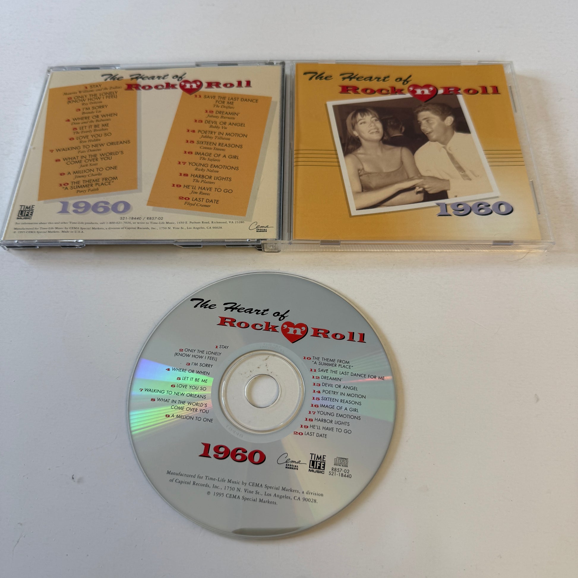 Various The Heart Of Rock 'N' Roll - 1960 Used CD VG+\VG+