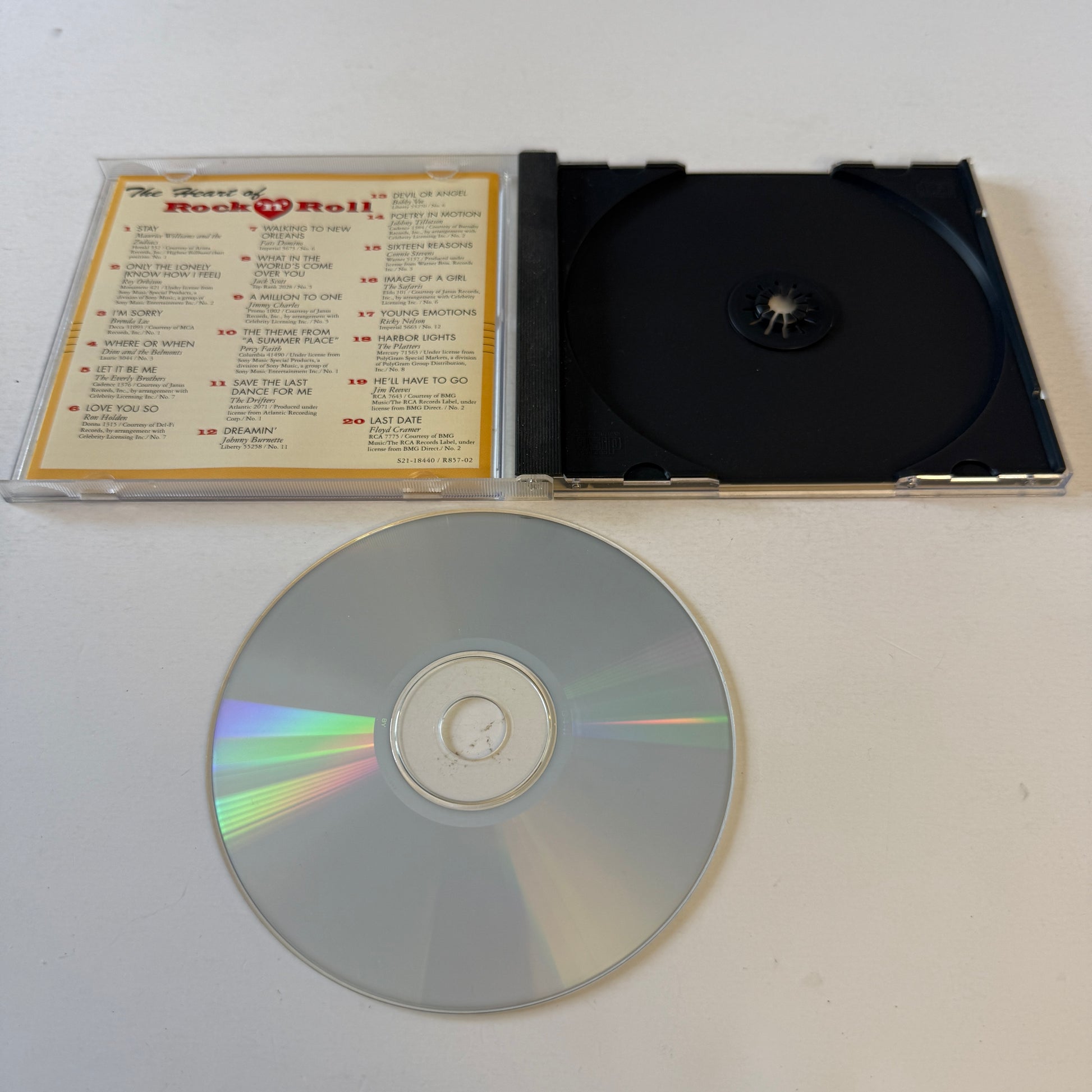 Various The Heart Of Rock 'N' Roll - 1960 Used CD VG+\VG+