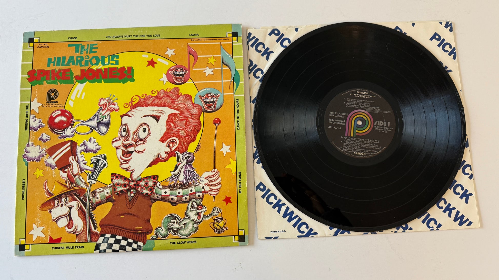 Spike Jones And His City Slickers The Hilarious Spike Jones Used Vinyl LP VG+\VG