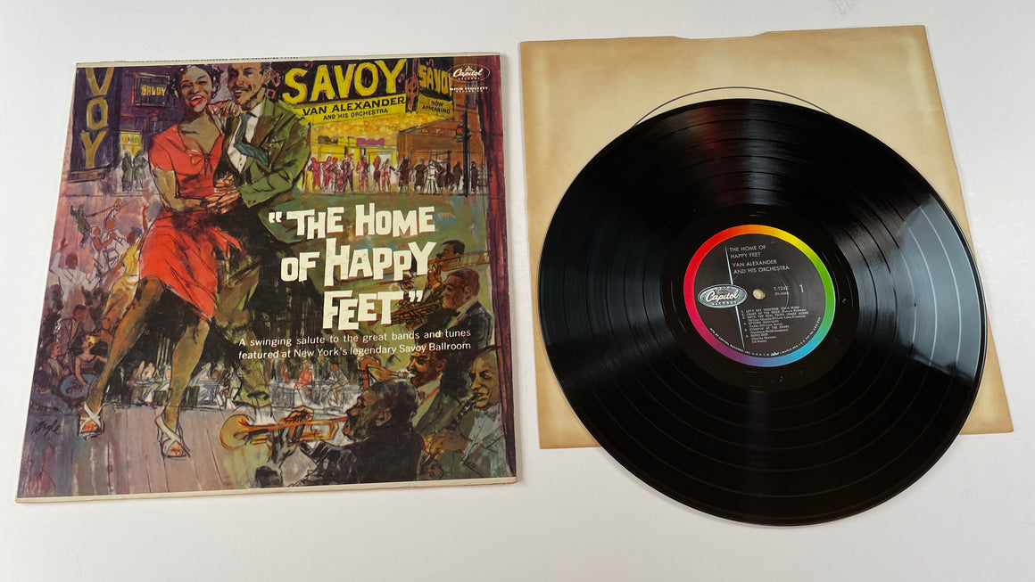 Van Alexander And His Orchestra "The Home Of Happy Feet" Used Vinyl LP VG+\VG+