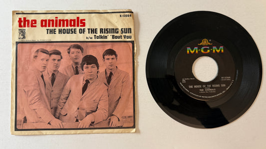 The Animals The House Of The Rising Sun Used 45 RPM 7" Vinyl VG+\