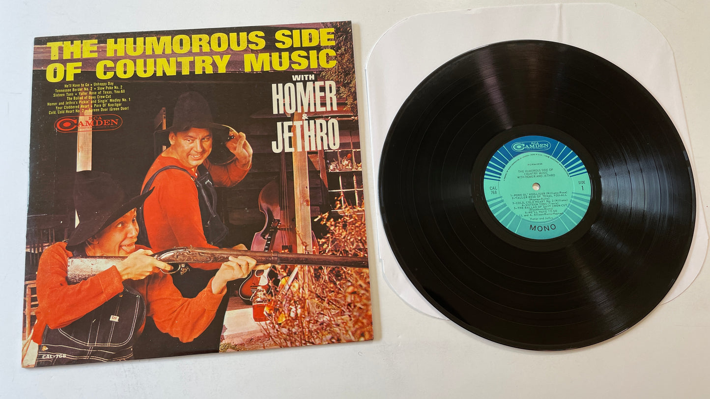 Homer And Jethro The Humorous Side Of Country Music Used Vinyl LP VG+\VG+