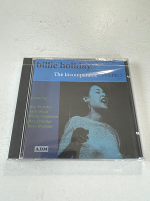 Billie Holiday The Incomparable - Volume 1 New Sealed CD M\M