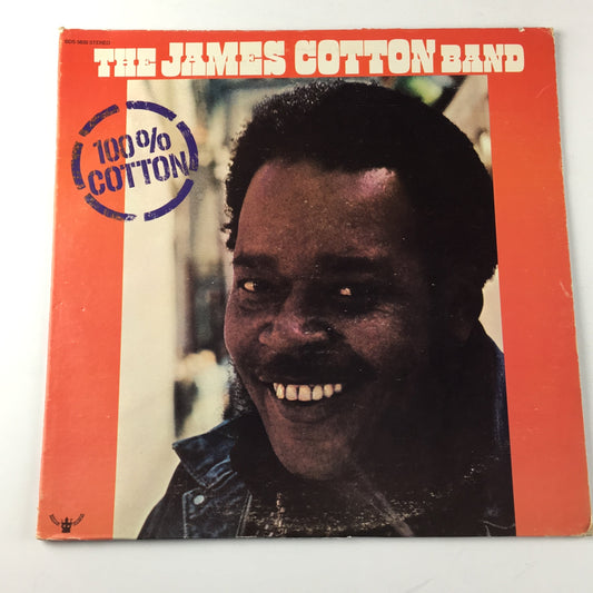 The James Cotton Band 100% Cotton Used Vinyl LP VG+\G+