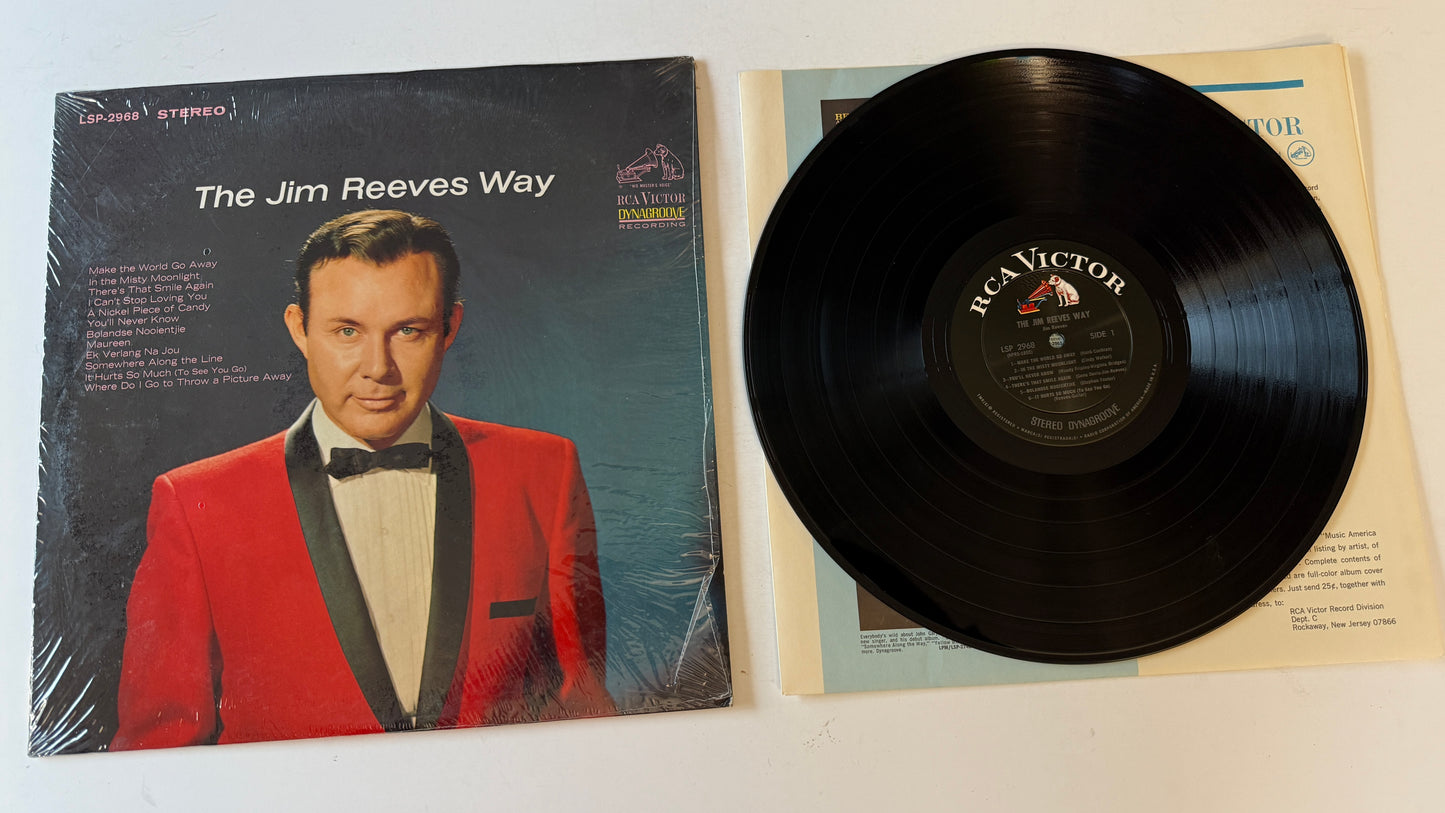 Jim Reeves The Jim Reeves Way Used Vinyl LP VG+\VG+
