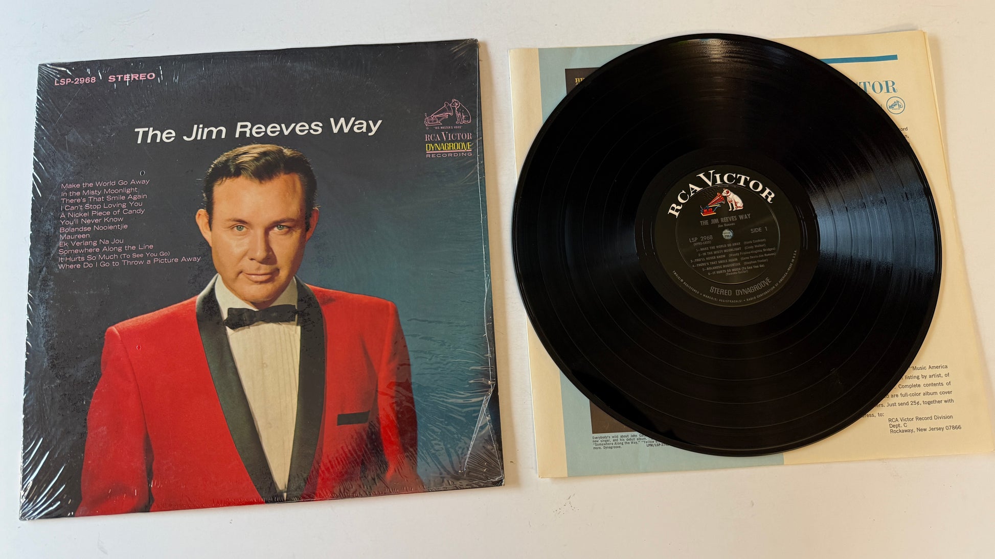 Jim Reeves The Jim Reeves Way Used Vinyl LP VG+\VG+