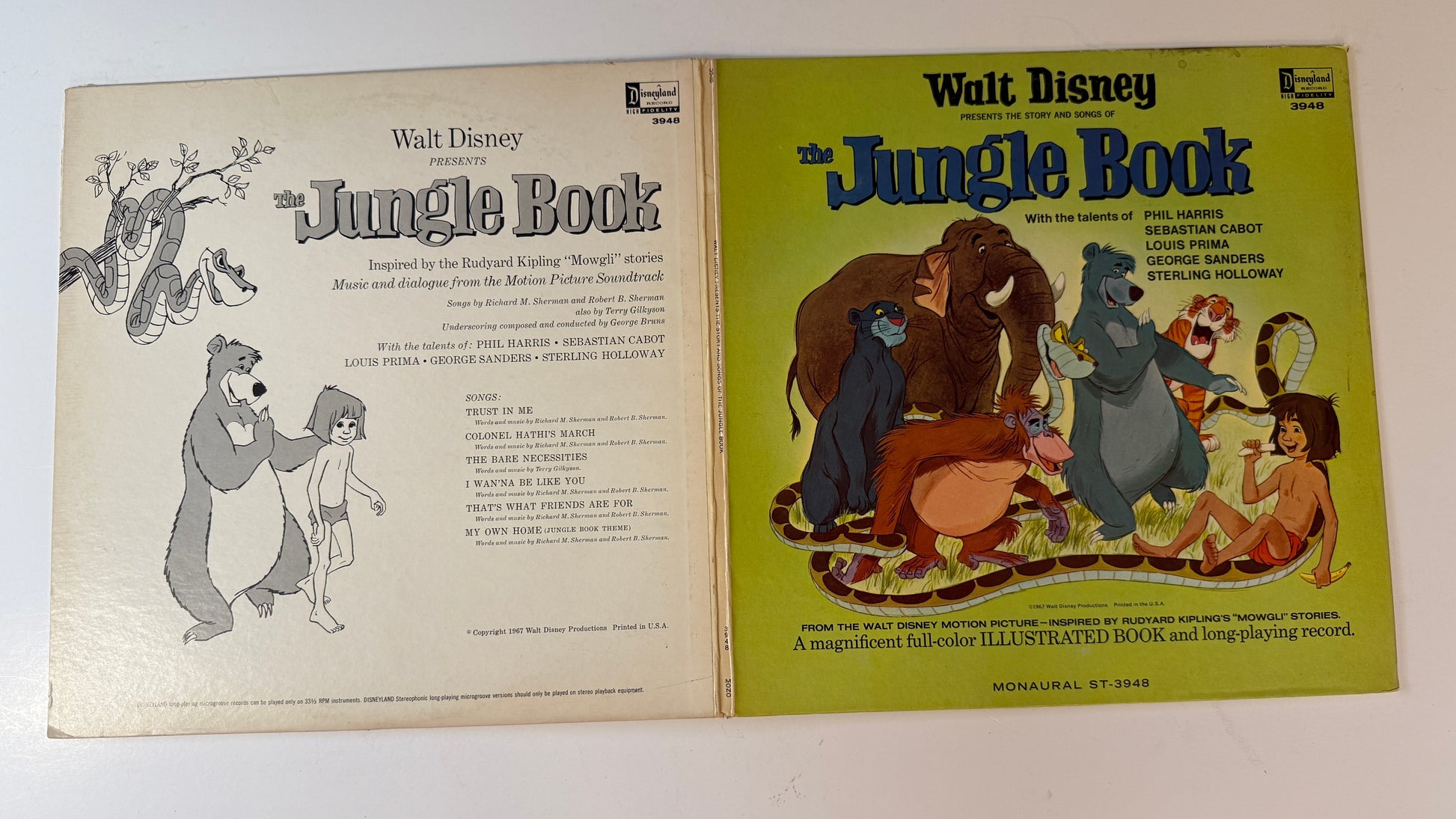 Various The Jungle Book Used Vinyl LP VG+\VG