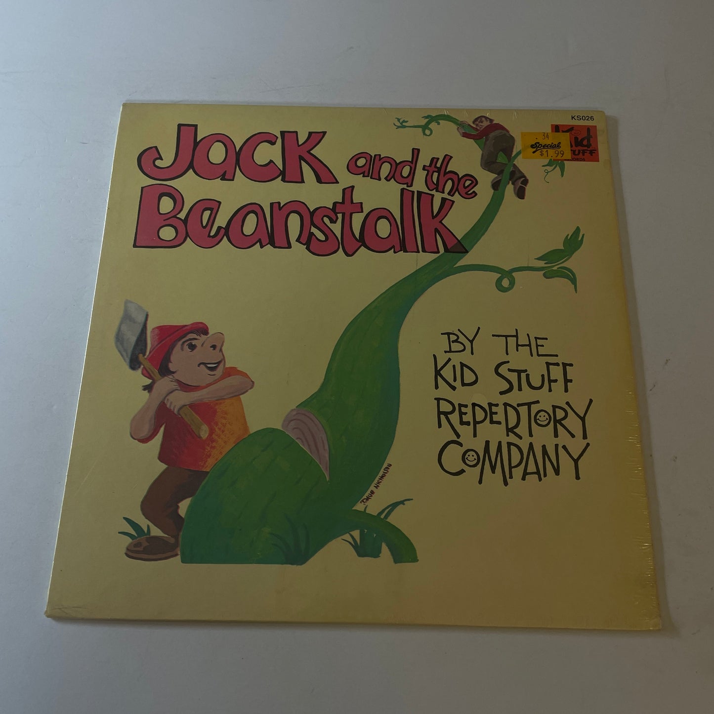 The Kid Stuff Repertory Company The Story Of Jack & The Beanstalk New Vinyl LP M\NM