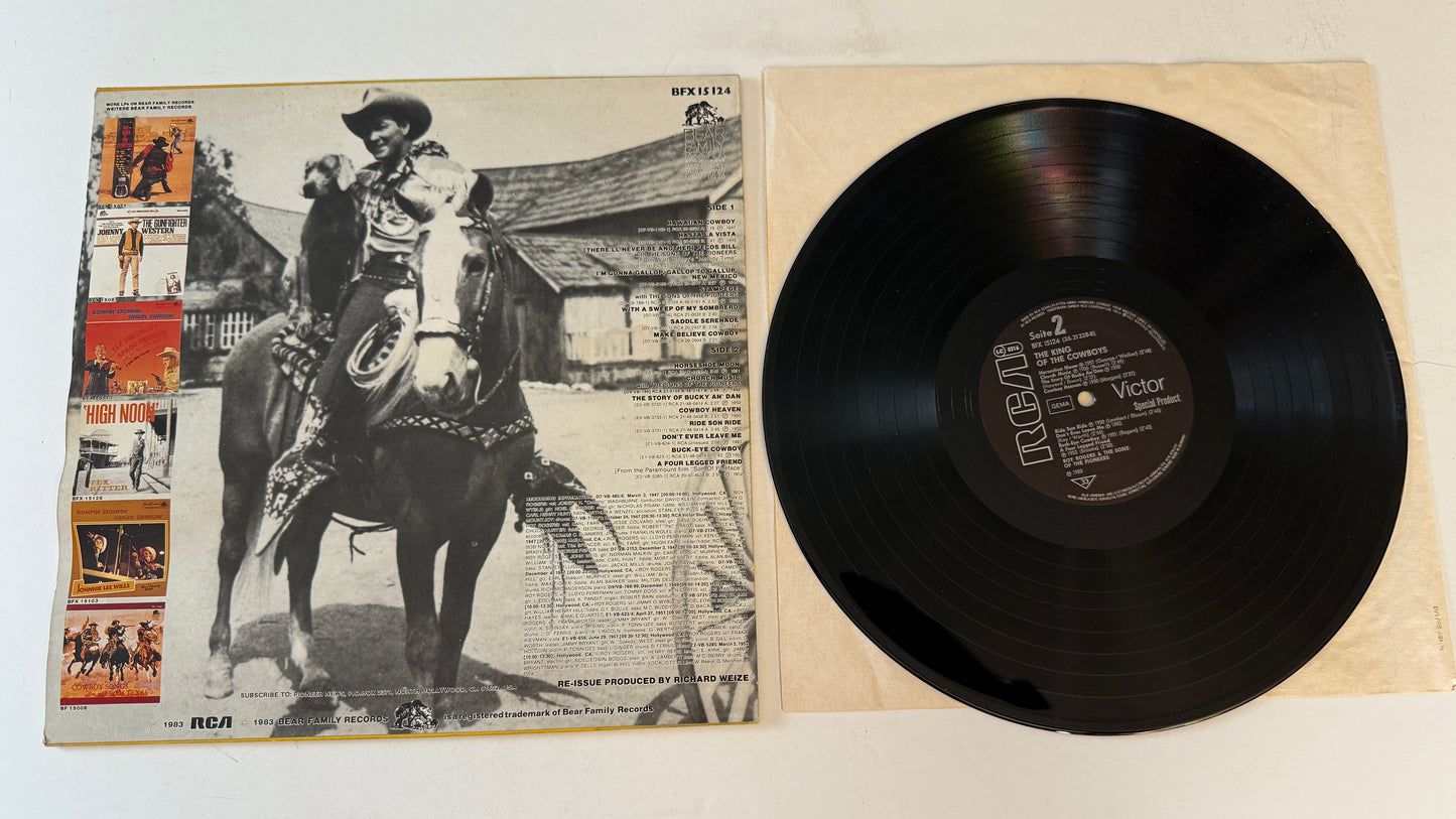 Roy Rogers The King Of The Cowboys Used Vinyl LP VG+\VG+