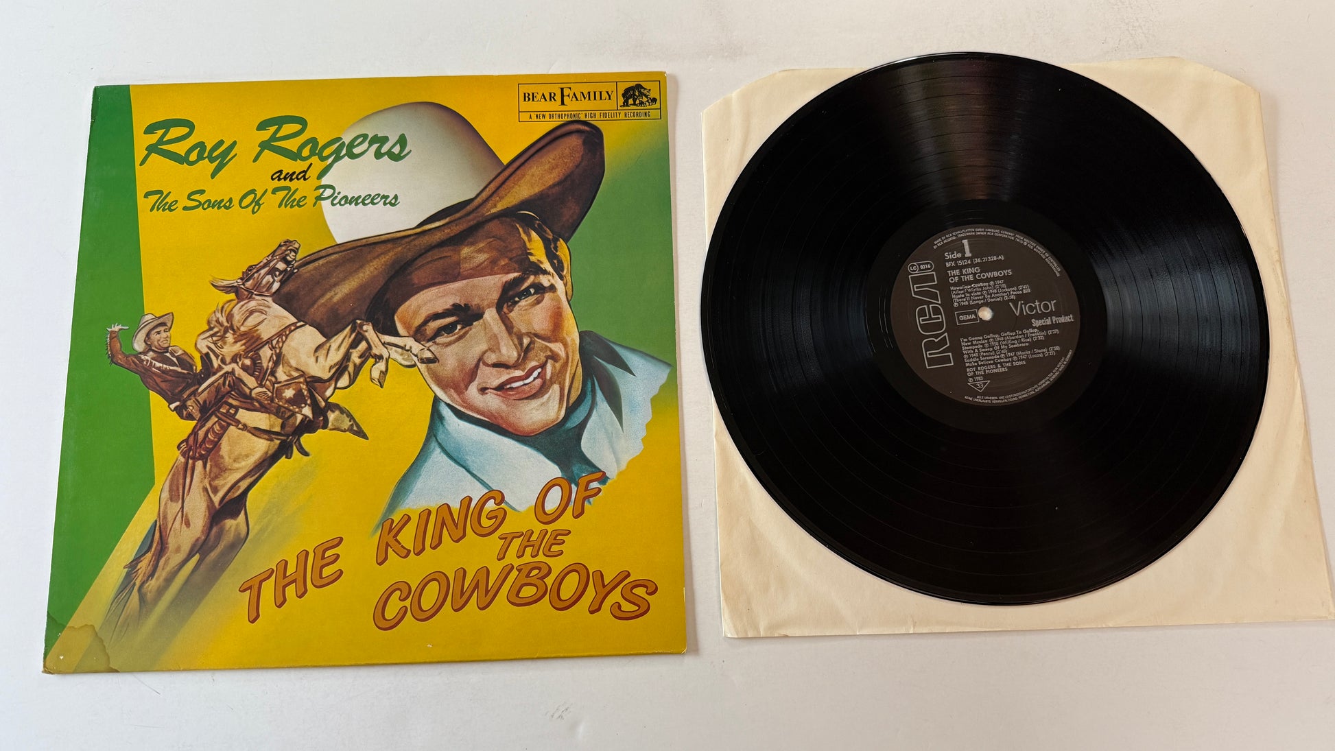 Roy Rogers The King Of The Cowboys Used Vinyl LP VG+\VG