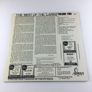 The Larks When I Leave These Prison Walls The Best Of The Larks Vol Two Used Vinyl LP VG+\VG+