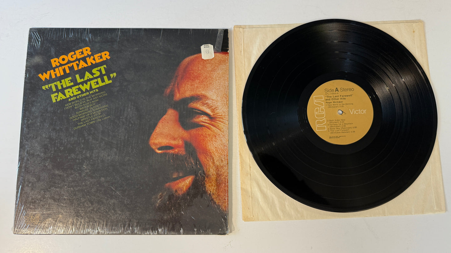 Roger Whittaker The Last Farewell And Other Hits Used Vinyl LP VG+\VG+