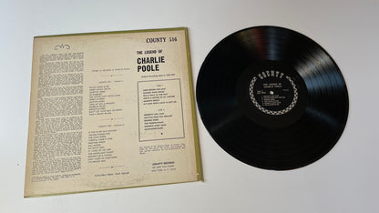 Charlie Poole The Legend Of Charlie Poole Used Vinyl LP VG+\VG