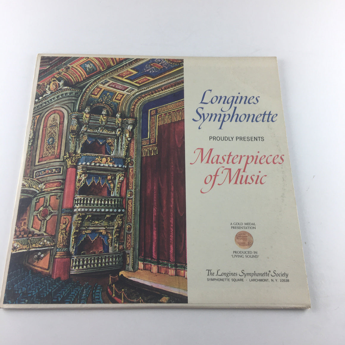 The Longines Symphonette Masterpieces Of Music Used Vinyl LP VG+\VG+