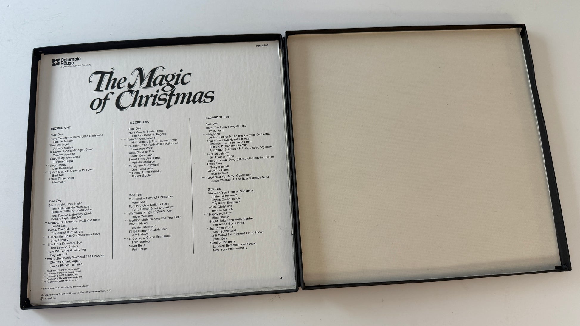 Various The Magic Of Christmas Used Vinyl Box Set VG+\VG+