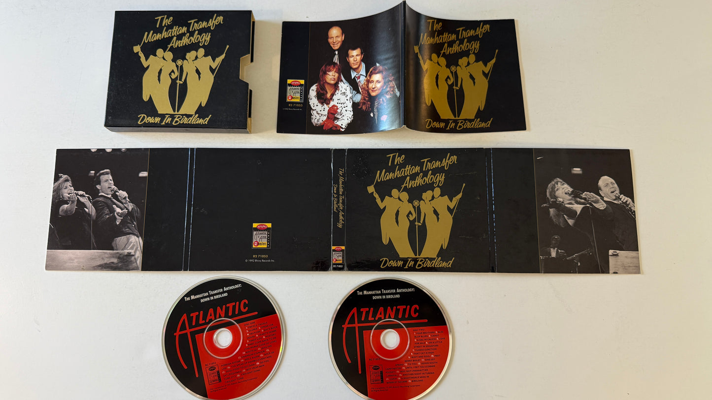 The Manhattan Transfer The Manhattan Transfer Anthology • Down In Birdland Used CD VG+\VG