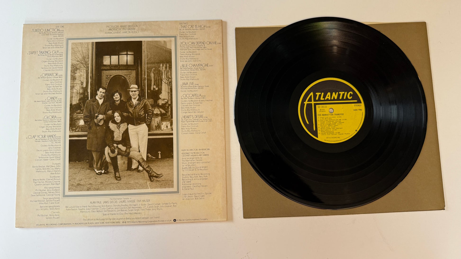 The Manhattan Transfer The Manhattan Transfer Used Vinyl LP VG+\VG