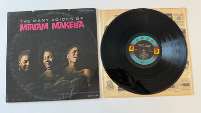 Miriam Makeba The Many Voices Of Miriam Makeba Used Vinyl LP VG+\G+