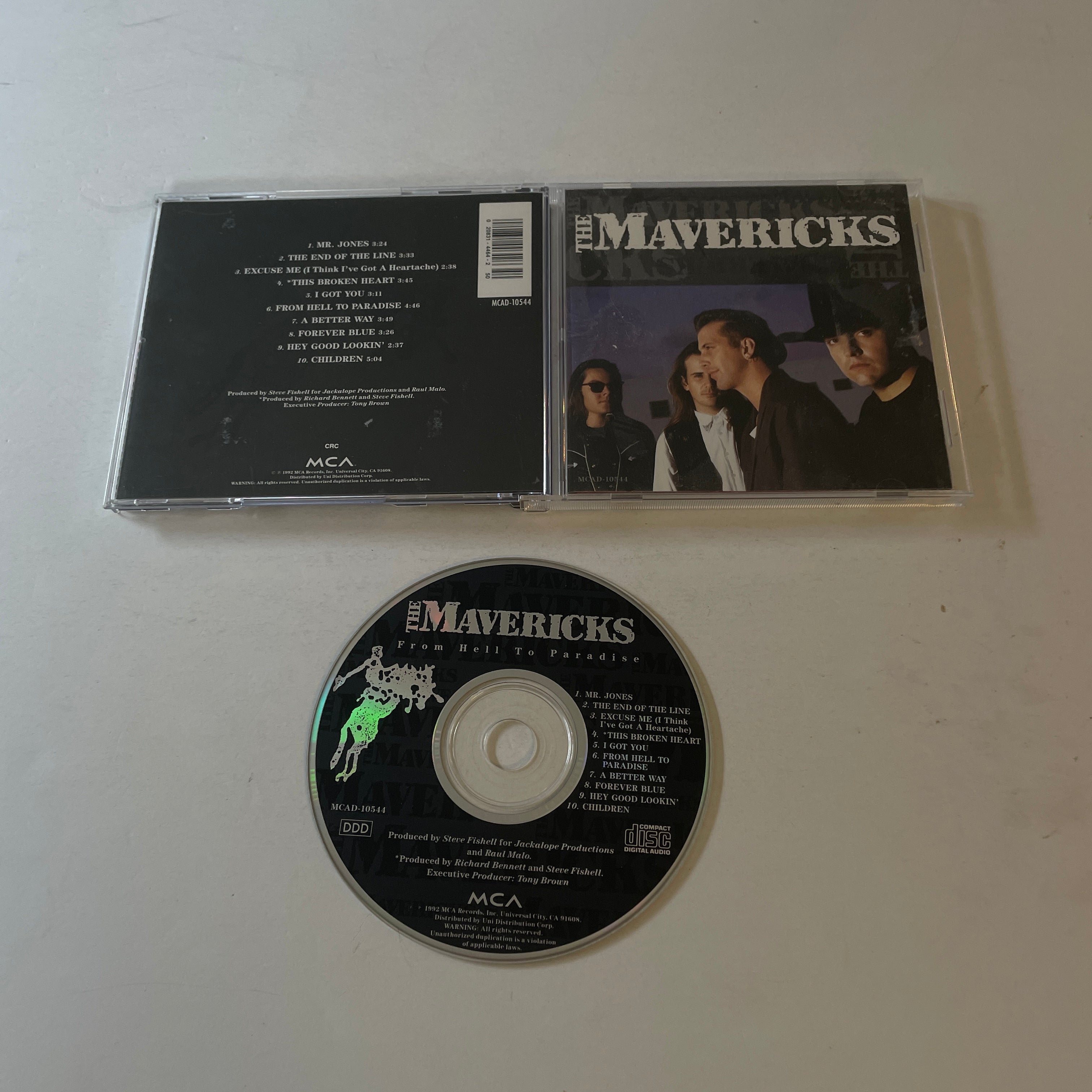 The Mavericks From Hell To Paradise Used CD VG+VG+ - www.pranhosp.com