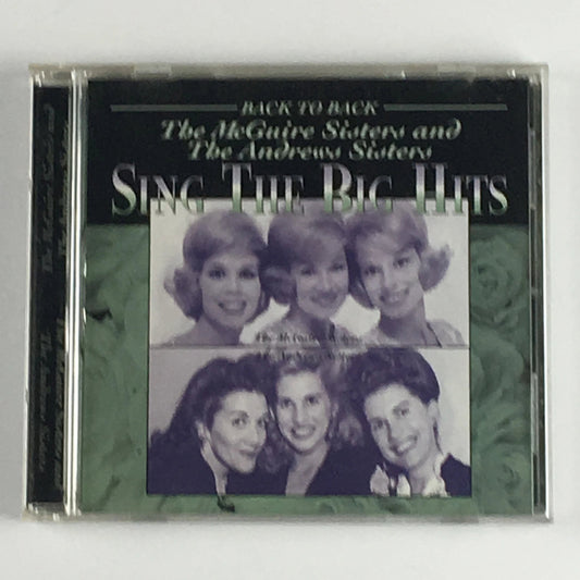 The McGuire Sisters And The Andrews Sisters Sing The Big Hits Used CD VG+\VG+ Silver