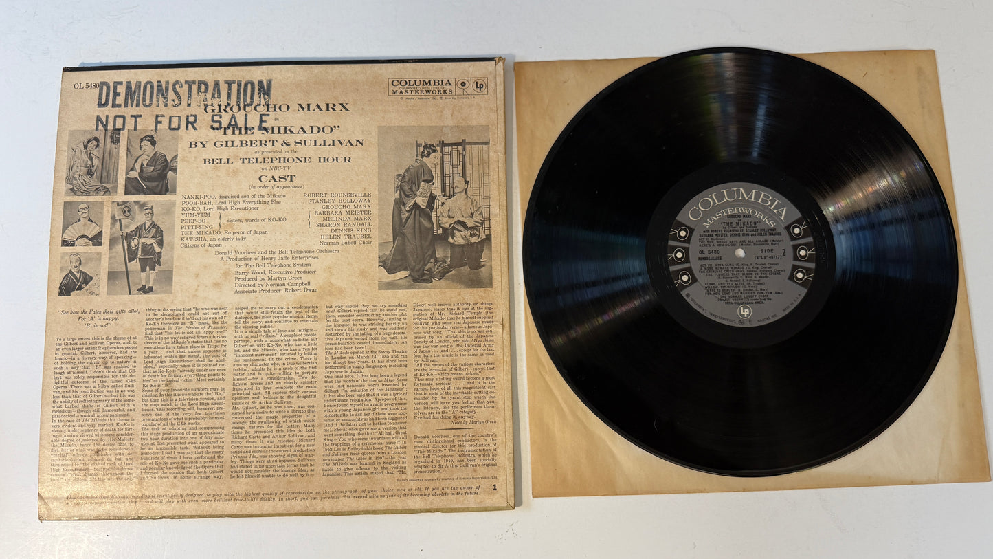 Groucho Marx The Mikado Used Vinyl LP VG+\VG
