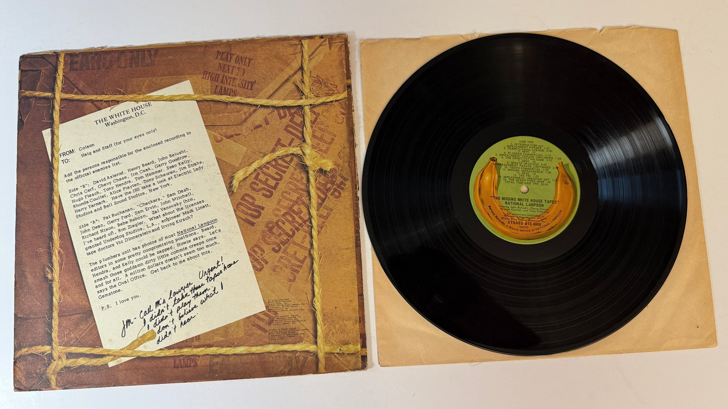 National Lampoon The Missing White House Tapes Used Vinyl LP VG\VG