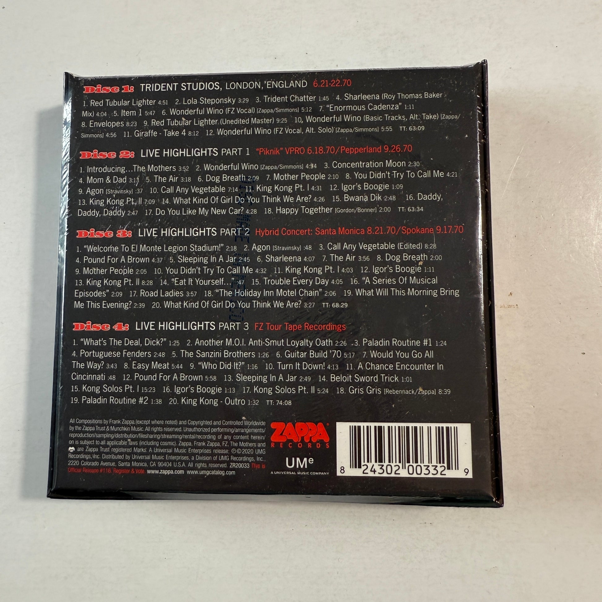 The Mothers The Mothers 1970 New Sealed CD M\M